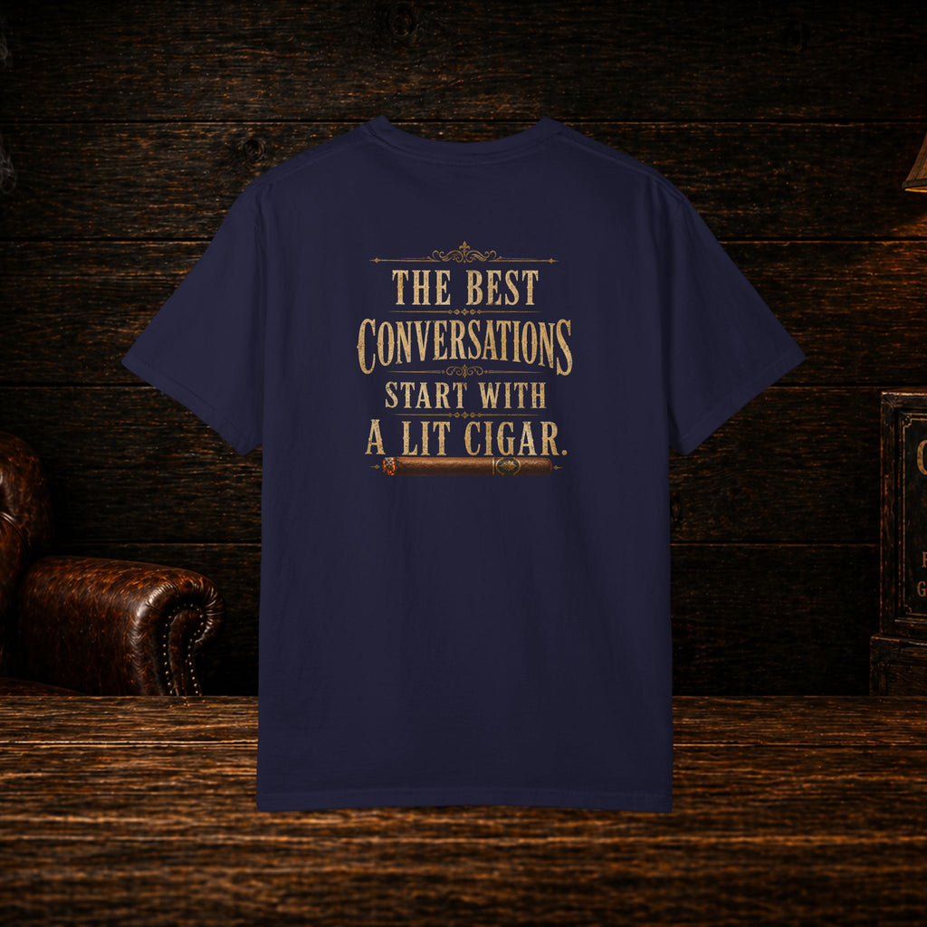 The Best Conversations Vintage Cigar Tee