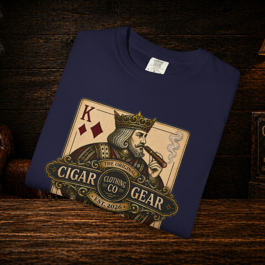Cigar Gear King of Diamonds Logo T-Shirt | Premium Cigar Lifestyle Apparel