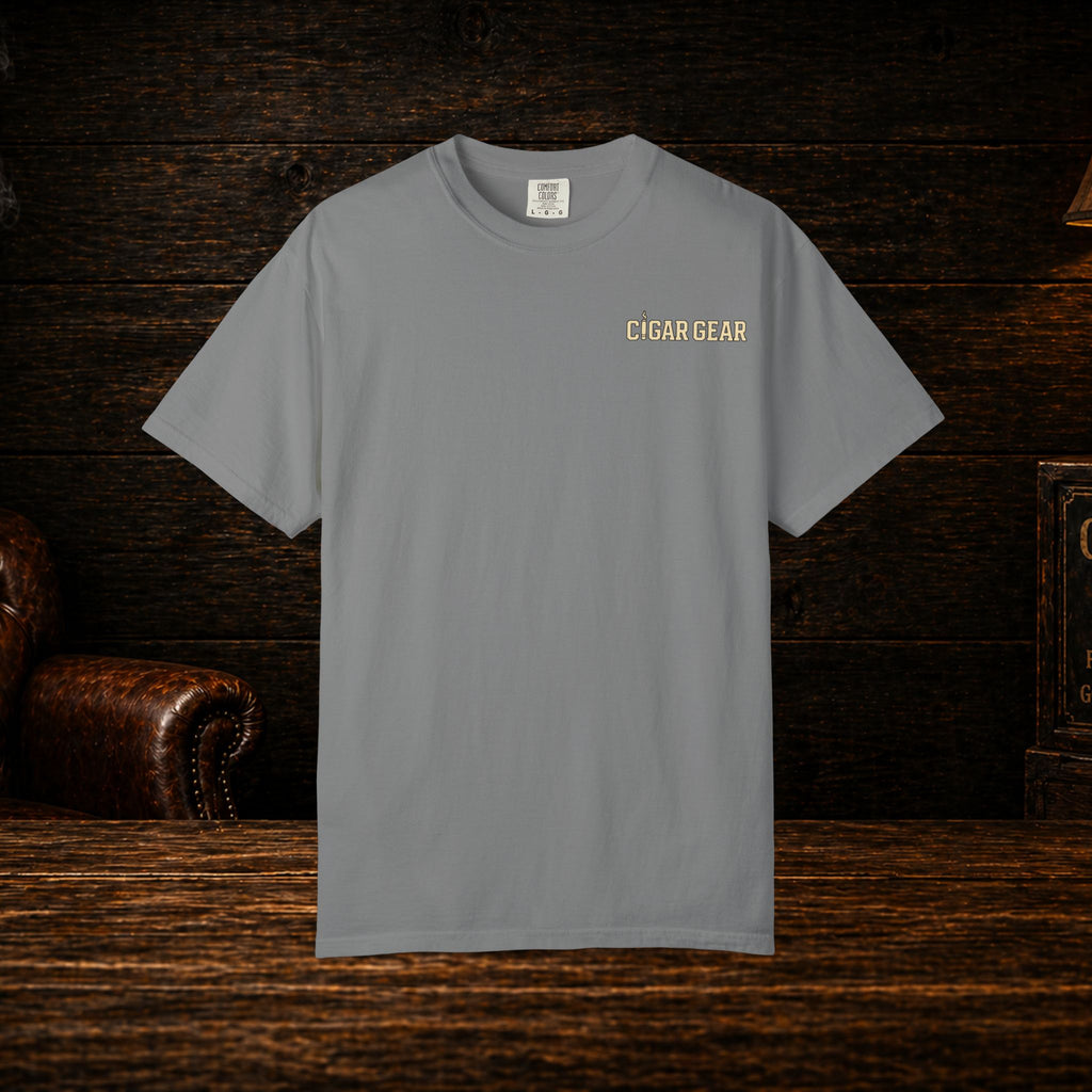 Life Moves Fast. Smoke Slow. | Cigar Gear Graphic T-Shirt