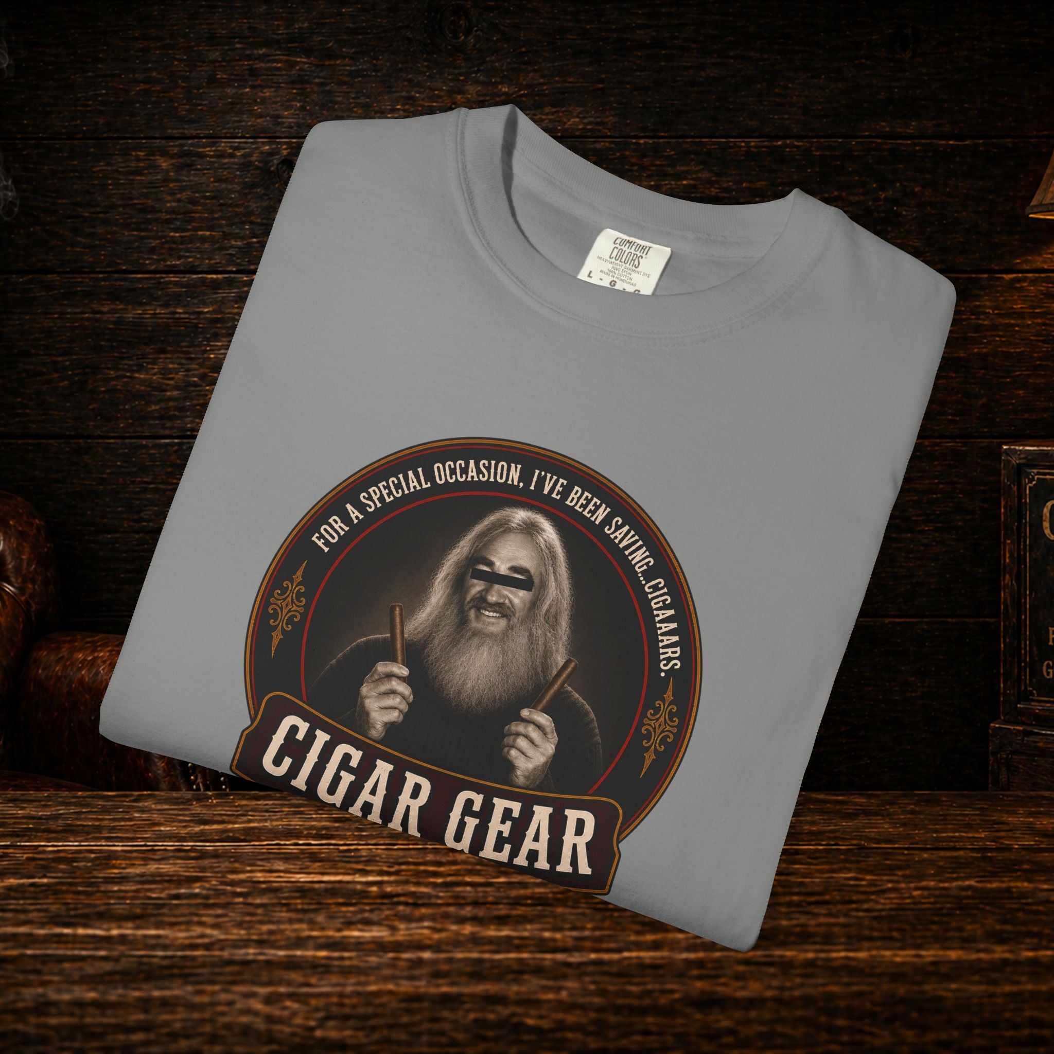 CIGAAARS T-Shirt — Humorous Cigar Lover Tee