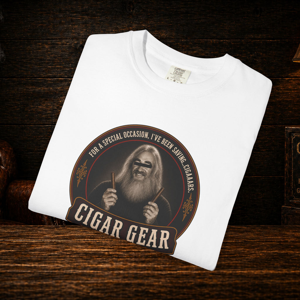 CIGAAARS T-Shirt — Humorous Cigar Lover Tee