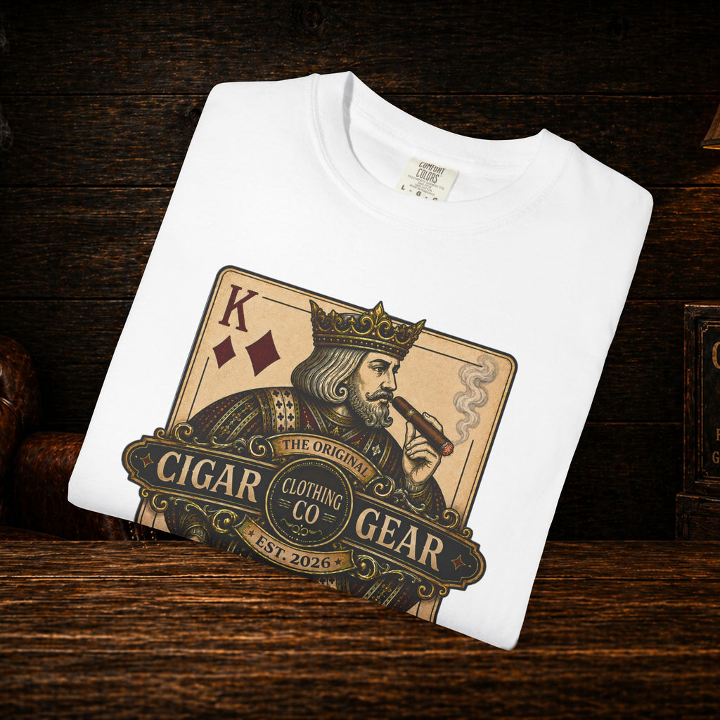 Cigar Gear King of Diamonds Logo T-Shirt | Premium Cigar Lifestyle Apparel
