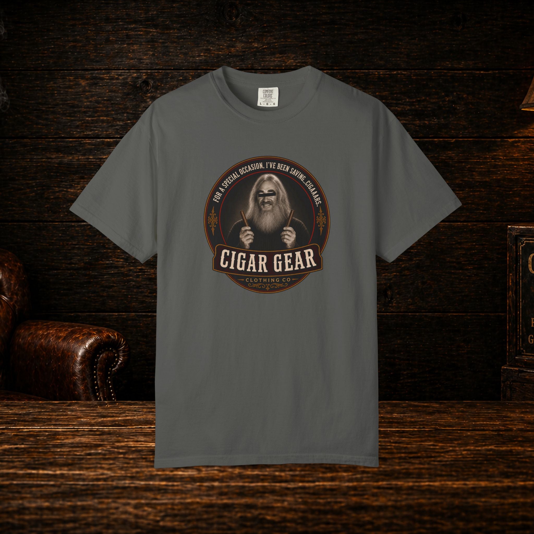 CIGAAARS T-Shirt — Humorous Cigar Lover Tee