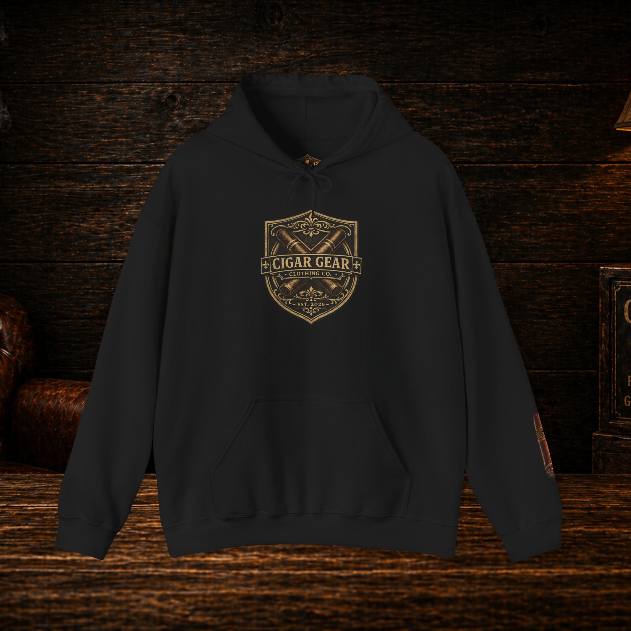 Cigar Gear Shield Hoodie