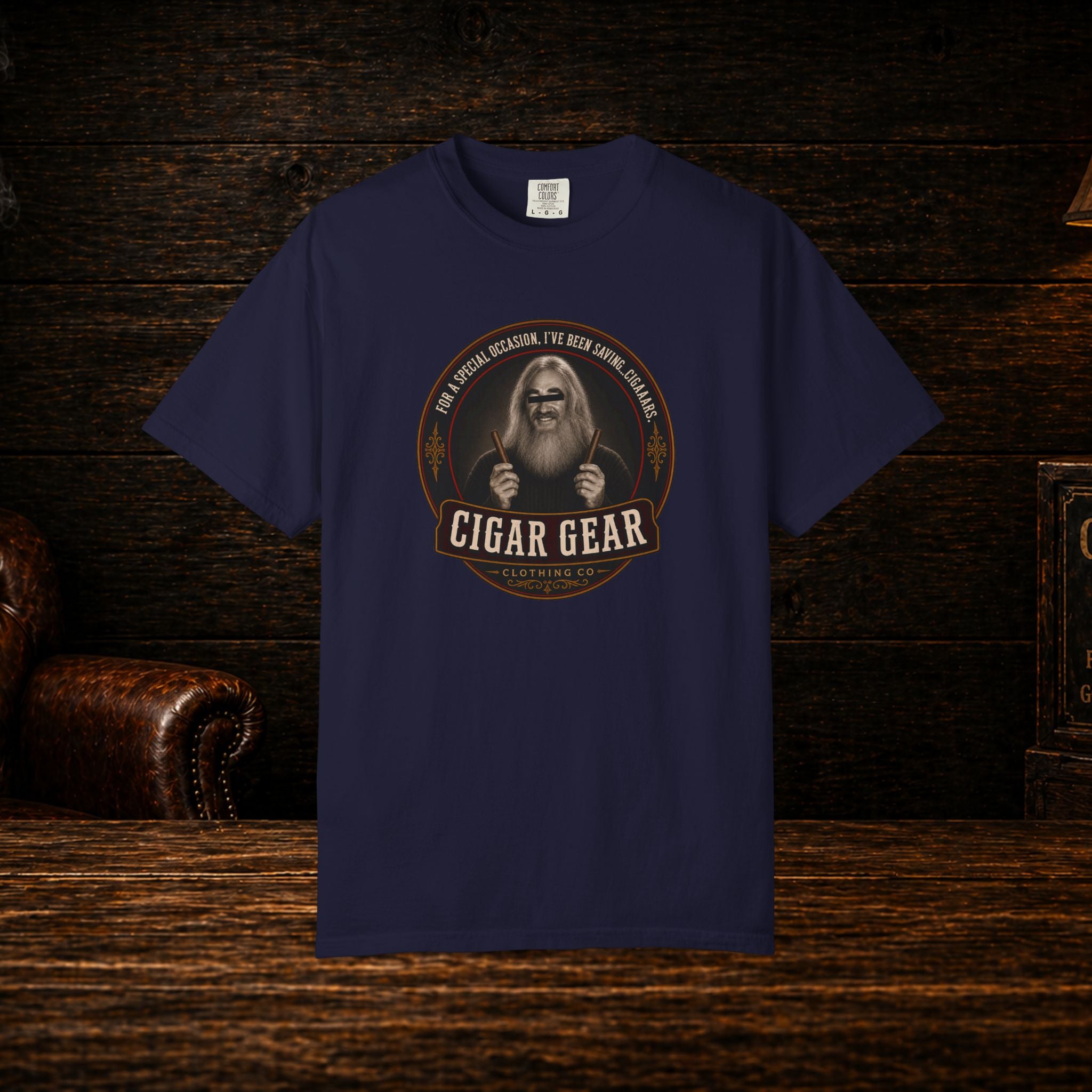 CIGAAARS T-Shirt — Humorous Cigar Lover Tee