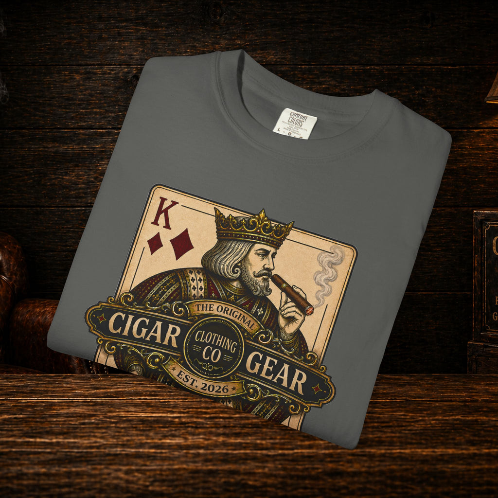Cigar Gear King of Diamonds Logo T-Shirt | Premium Cigar Lifestyle Apparel