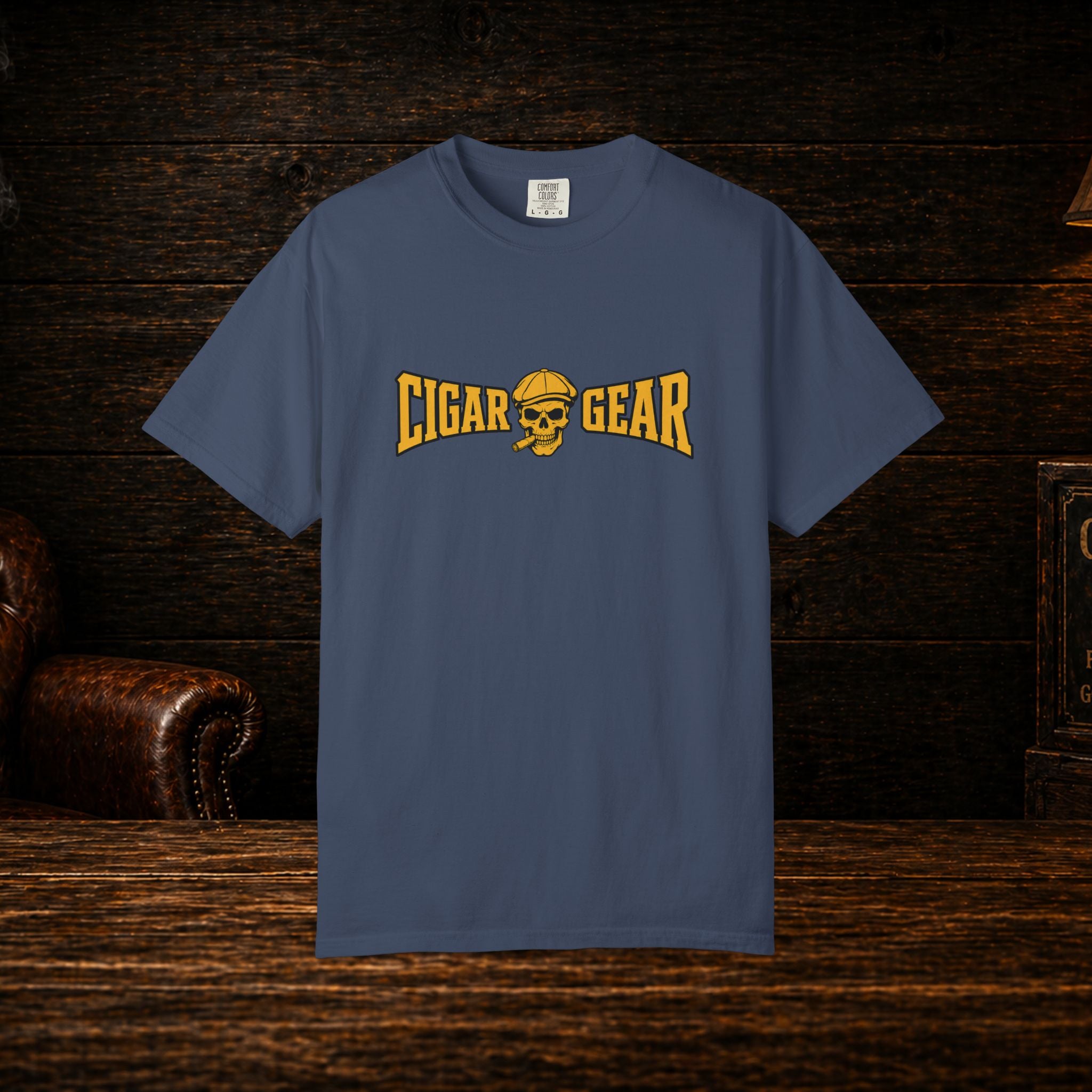 Cigar Gear Vintage Logo Tee