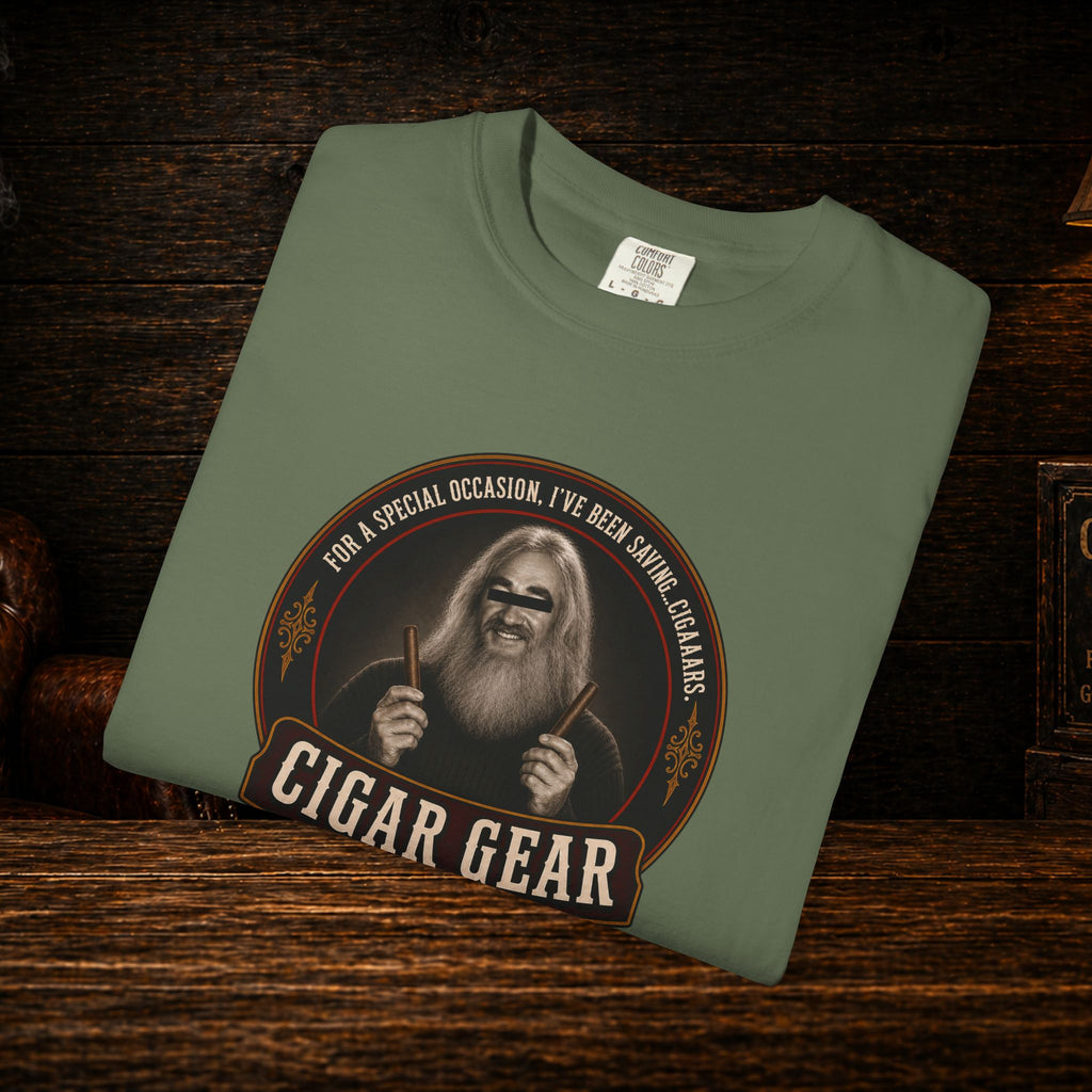 CIGAAARS T-Shirt — Humorous Cigar Lover Tee