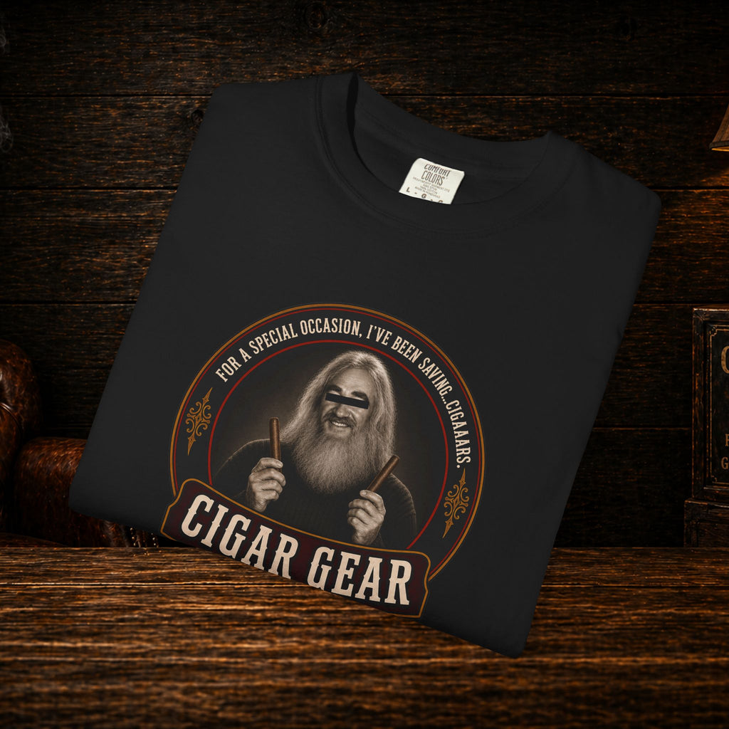 CIGAAARS T-Shirt — Humorous Cigar Lover Tee