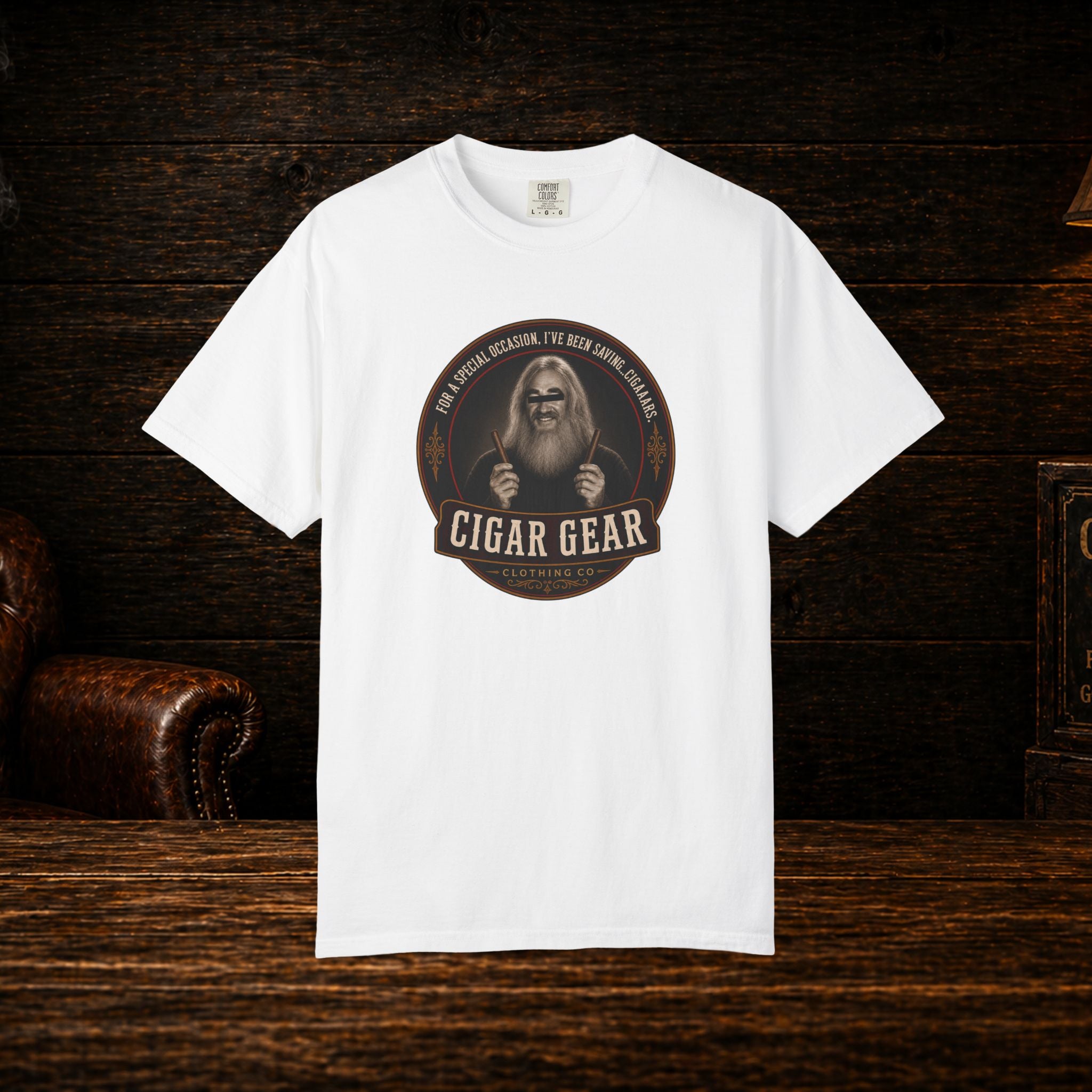 CIGAAARS T-Shirt — Humorous Cigar Lover Tee