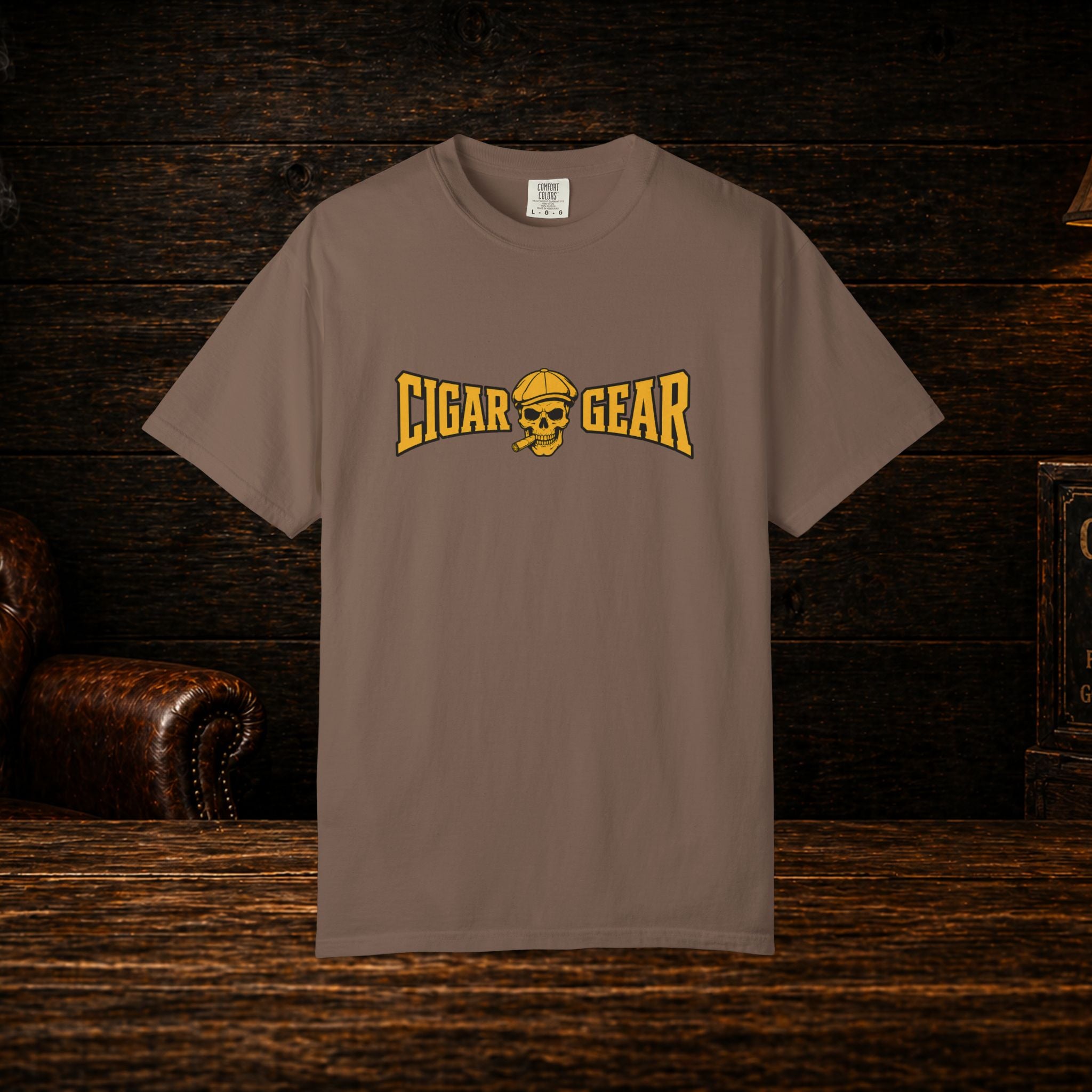 Cigar Gear Vintage Logo Tee