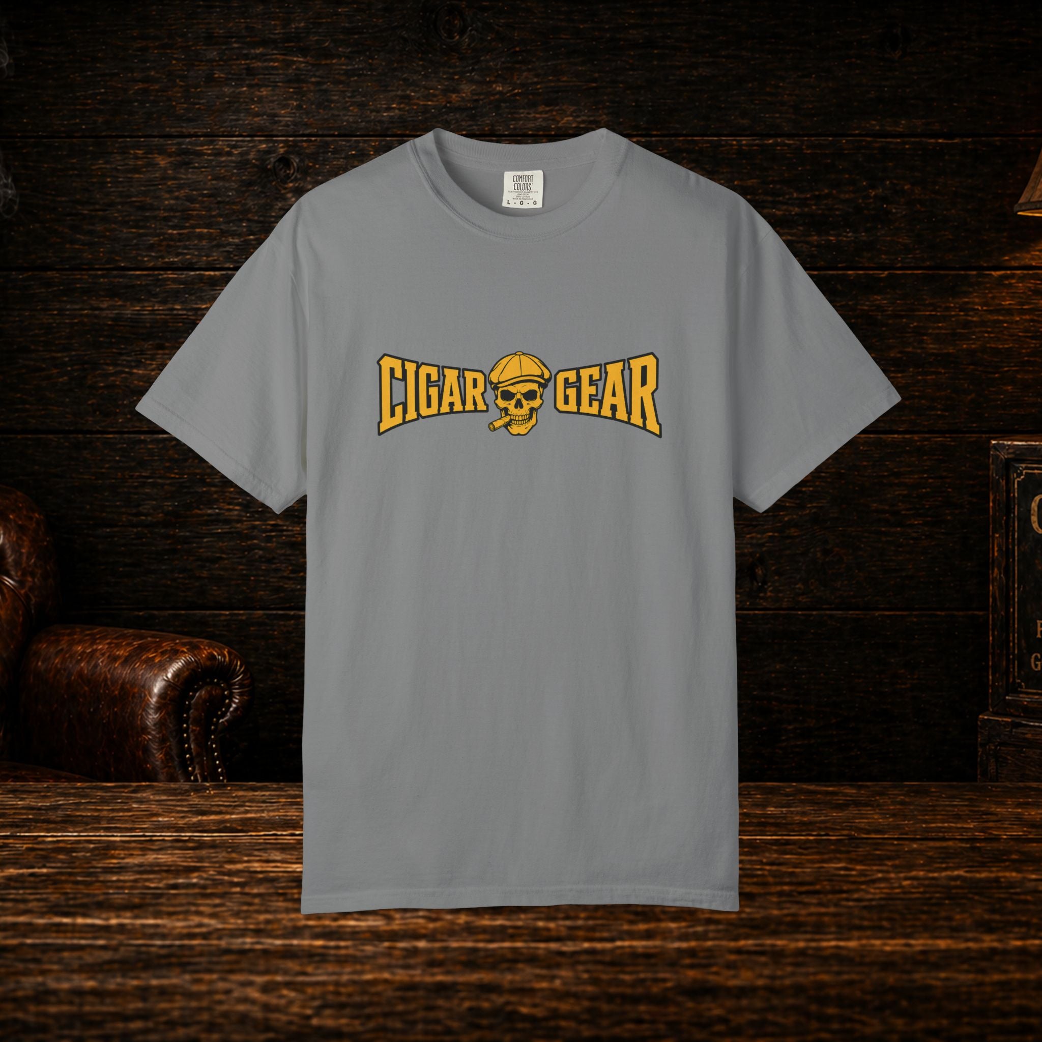 Cigar Gear Vintage Logo Tee