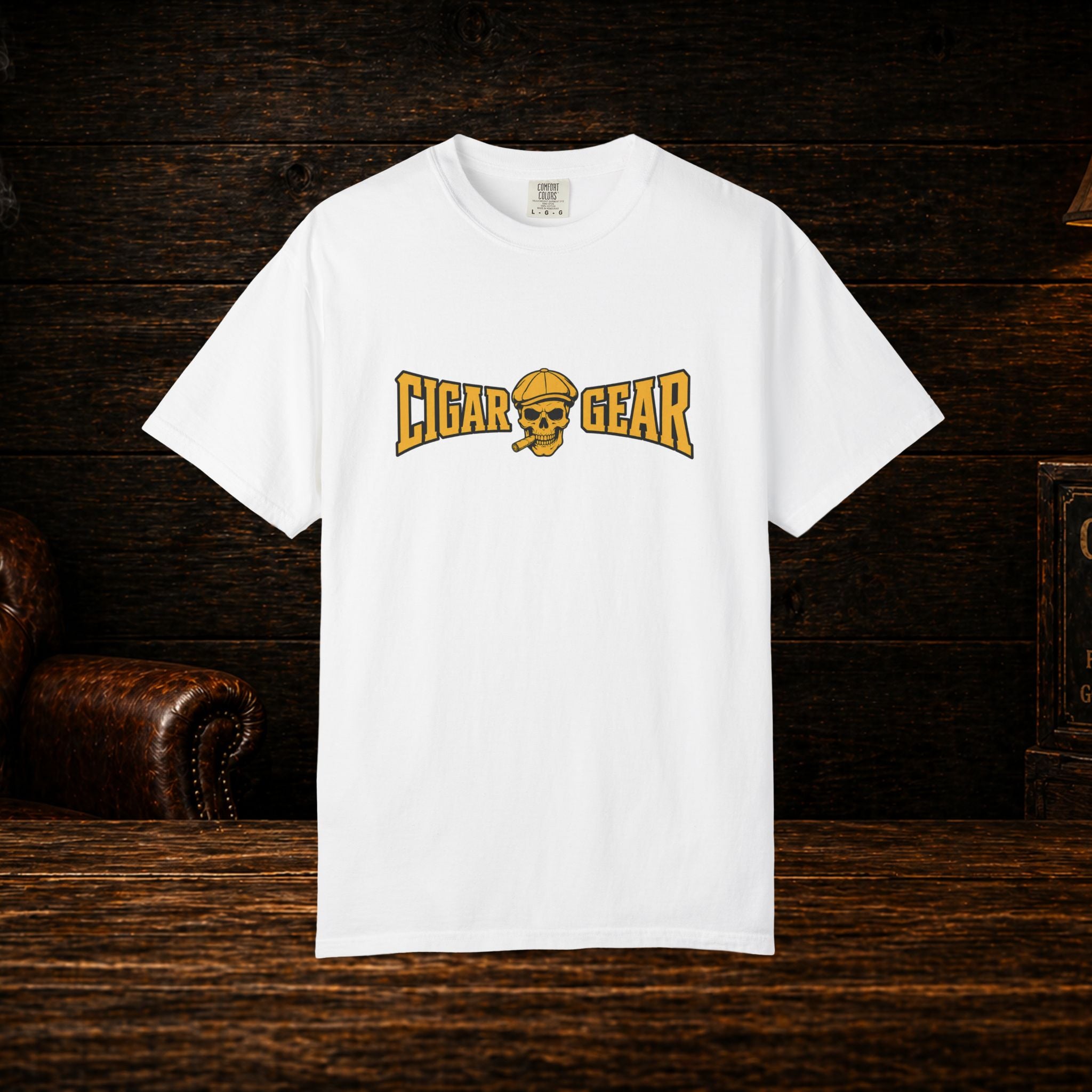 Cigar Gear Vintage Logo Tee