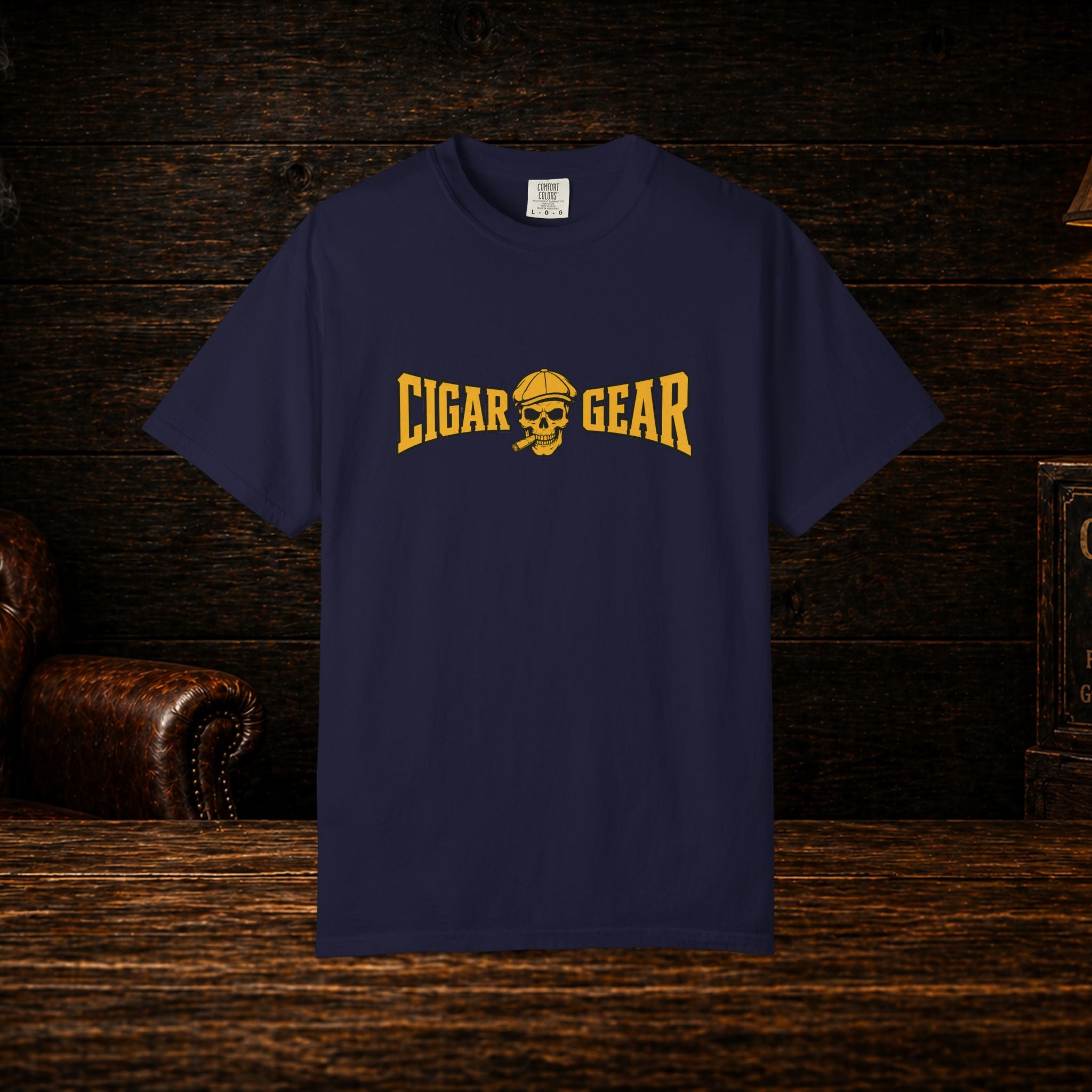 Cigar Gear Vintage Logo Tee