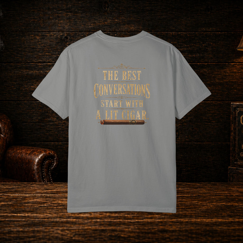 The Best Conversations Vintage Cigar Tee