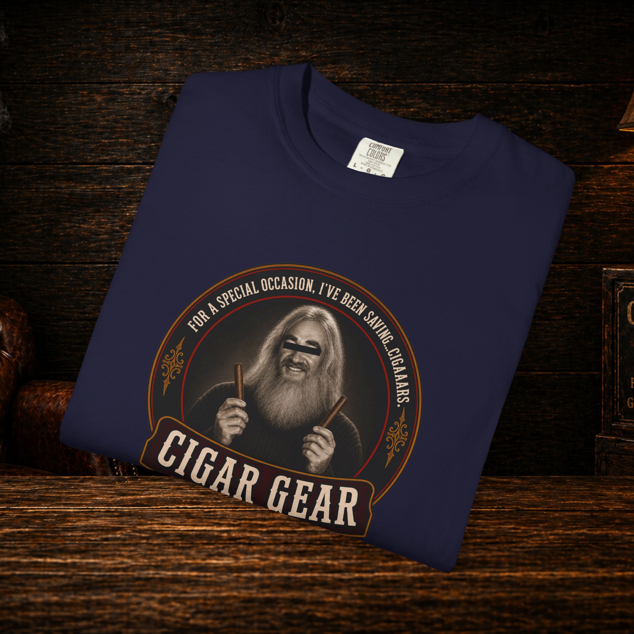 CIGAAARS T-Shirt — Humorous Cigar Lover Tee