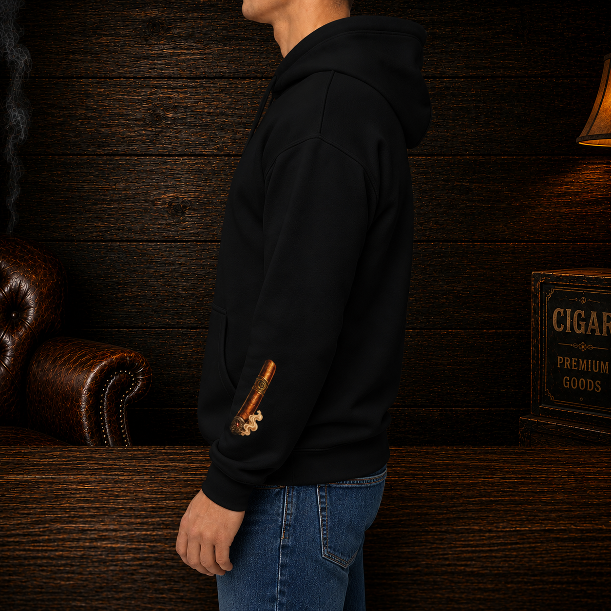 Cigar Gear Shield Hoodie