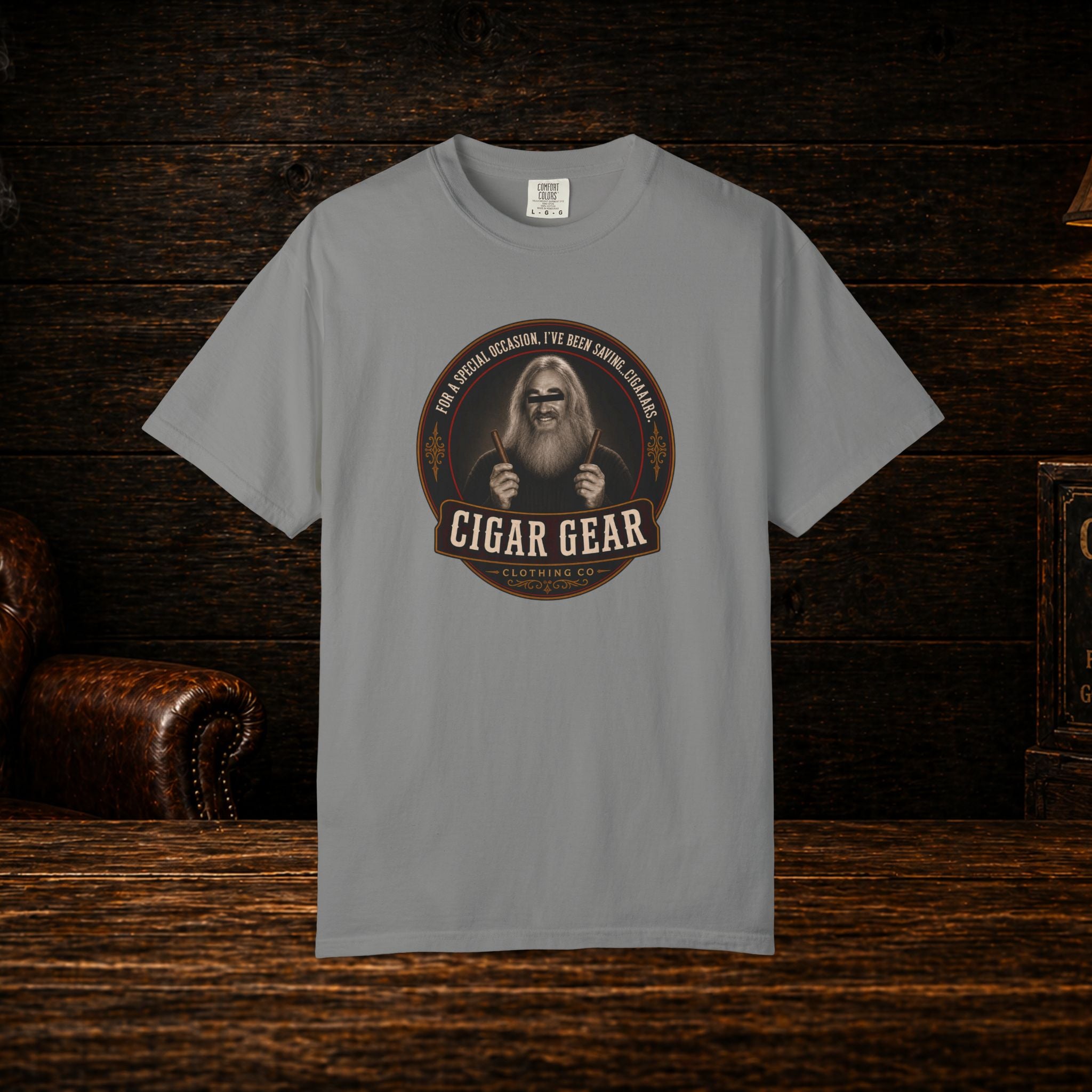 CIGAAARS T-Shirt — Humorous Cigar Lover Tee