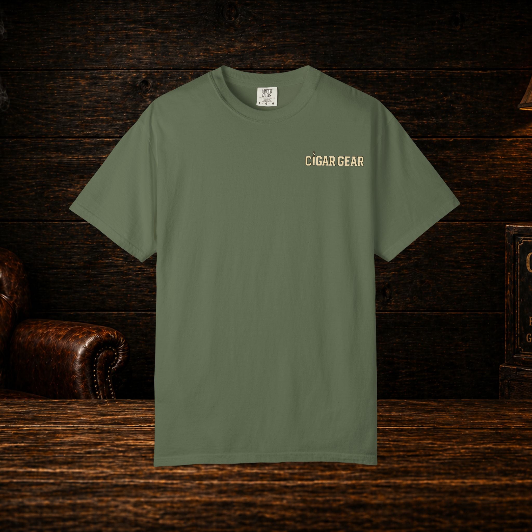 Life Moves Fast. Smoke Slow. | Cigar Gear Graphic T-Shirt