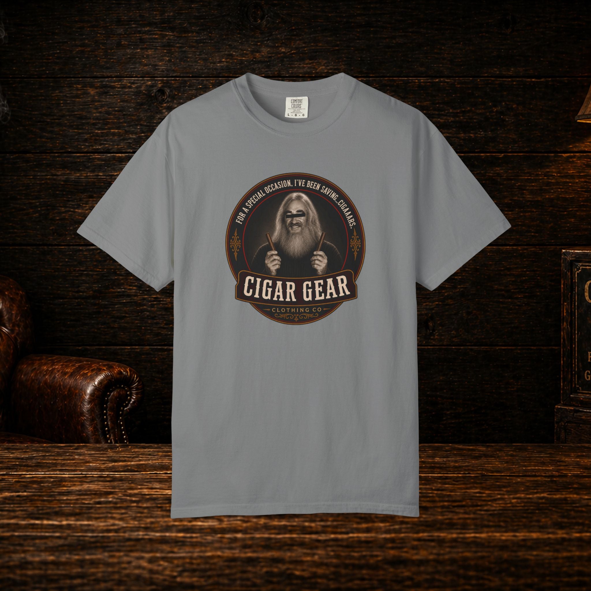 CIGAAARS T-Shirt — Humorous Cigar Lover Tee