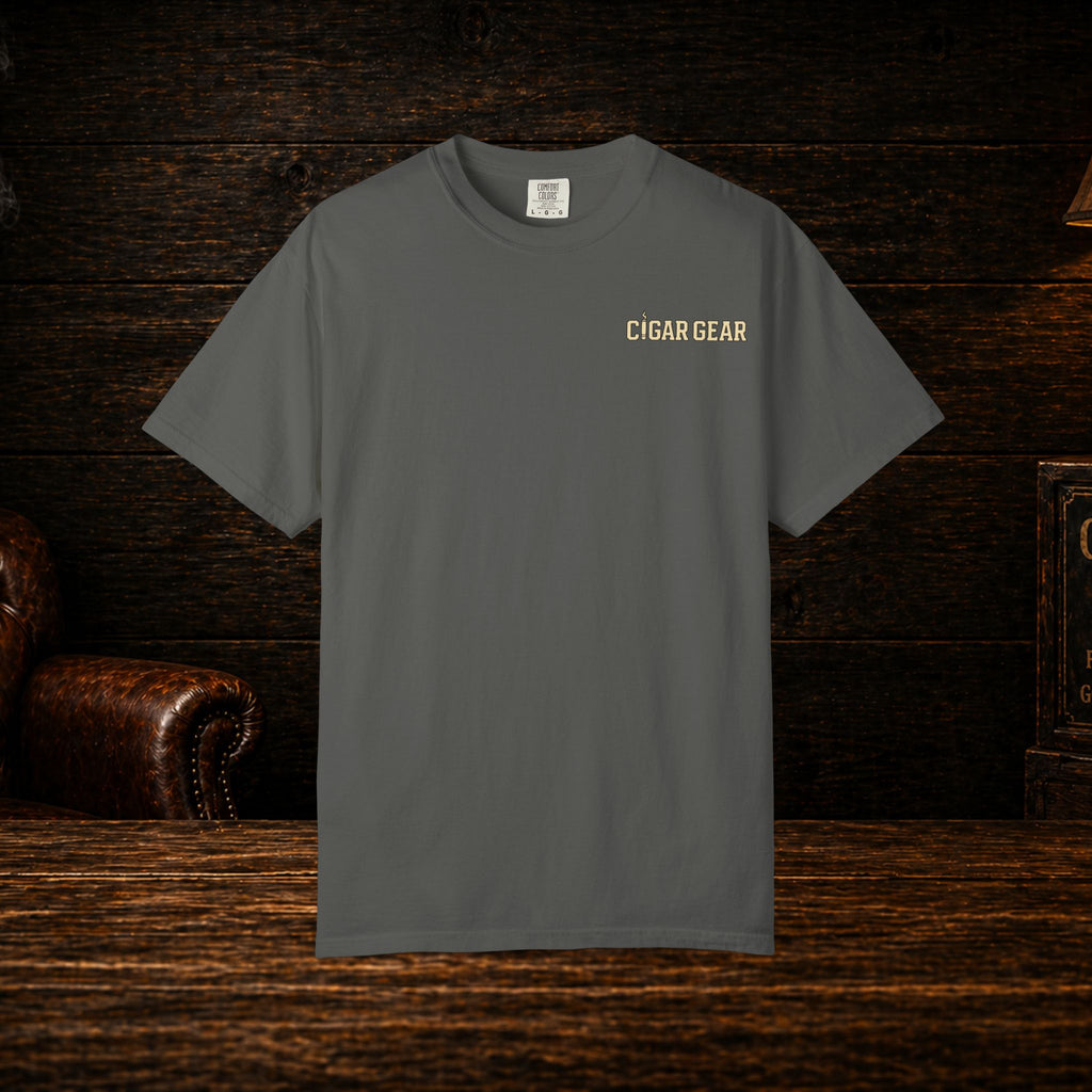 Life Moves Fast. Smoke Slow. | Cigar Gear Graphic T-Shirt
