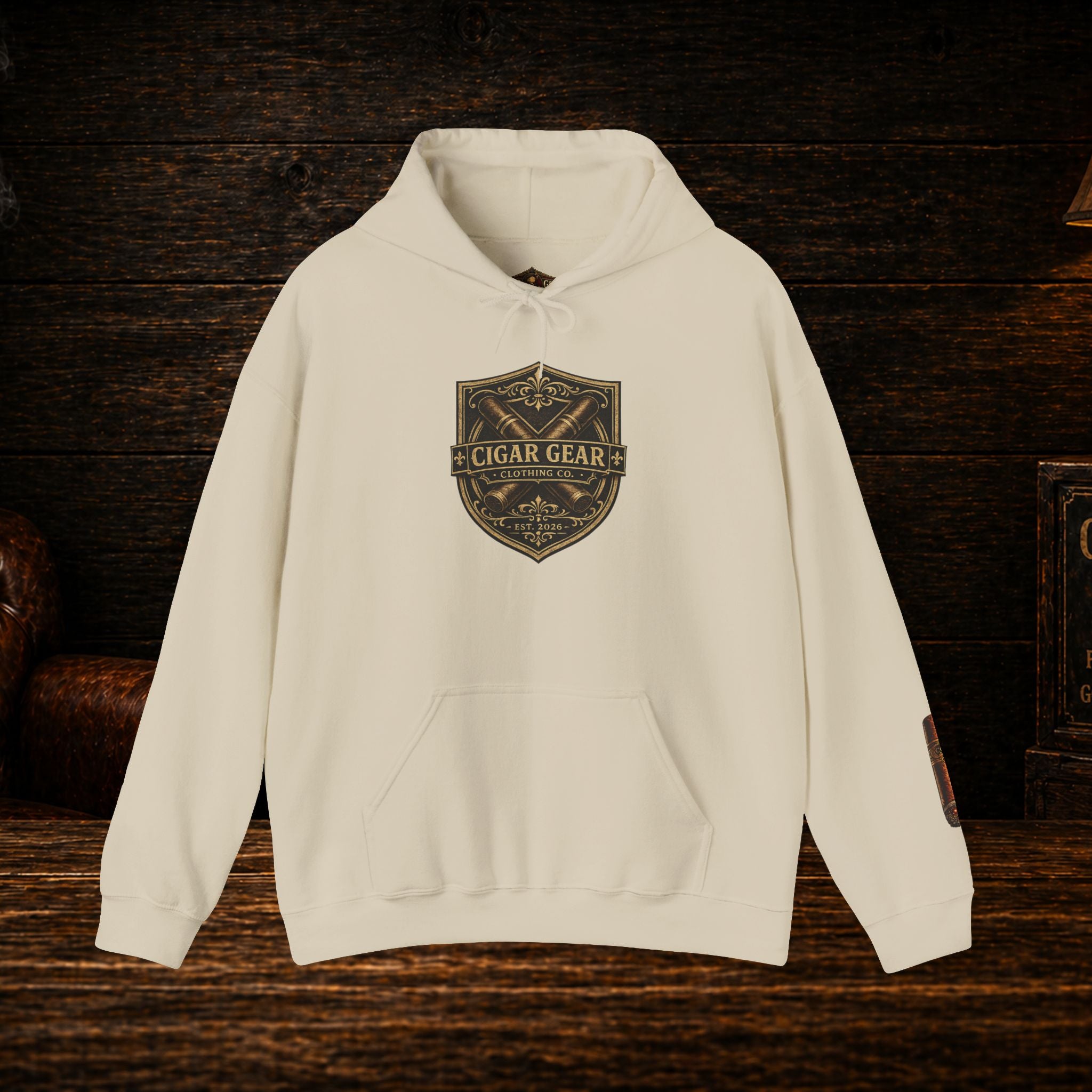 Cigar Gear Shield Hoodie