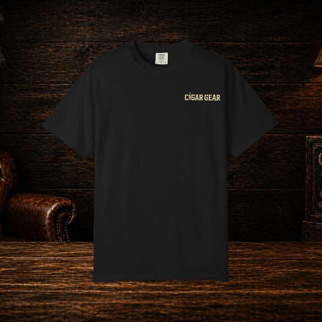 Life Moves Fast. Smoke Slow. | Cigar Gear Graphic T-Shirt