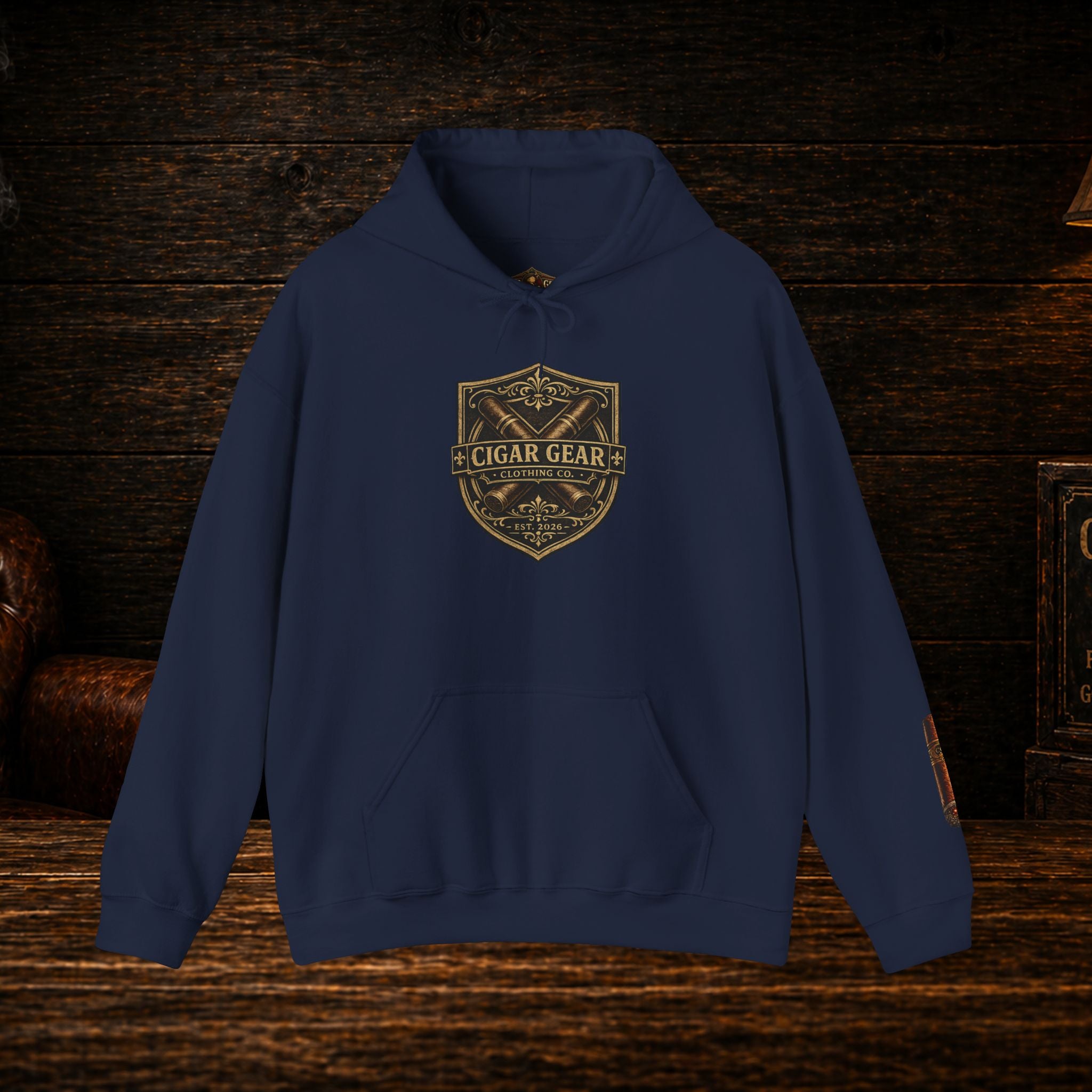 Cigar Gear Shield Hoodie