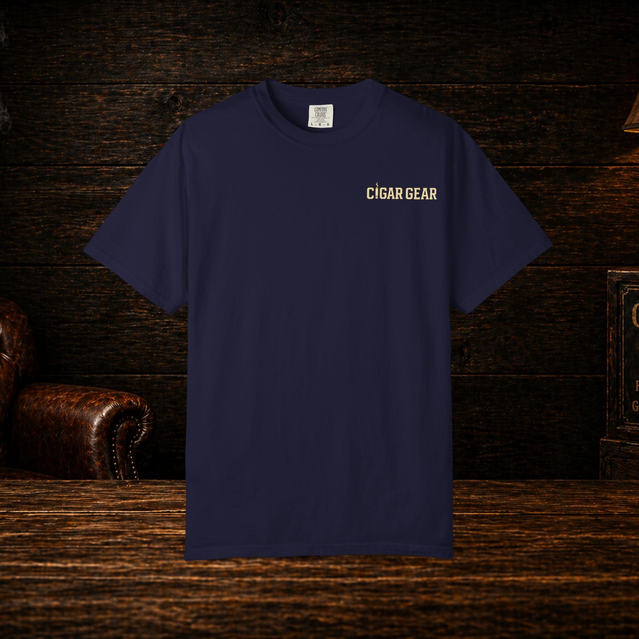 Life Moves Fast. Smoke Slow. | Cigar Gear Graphic T-Shirt