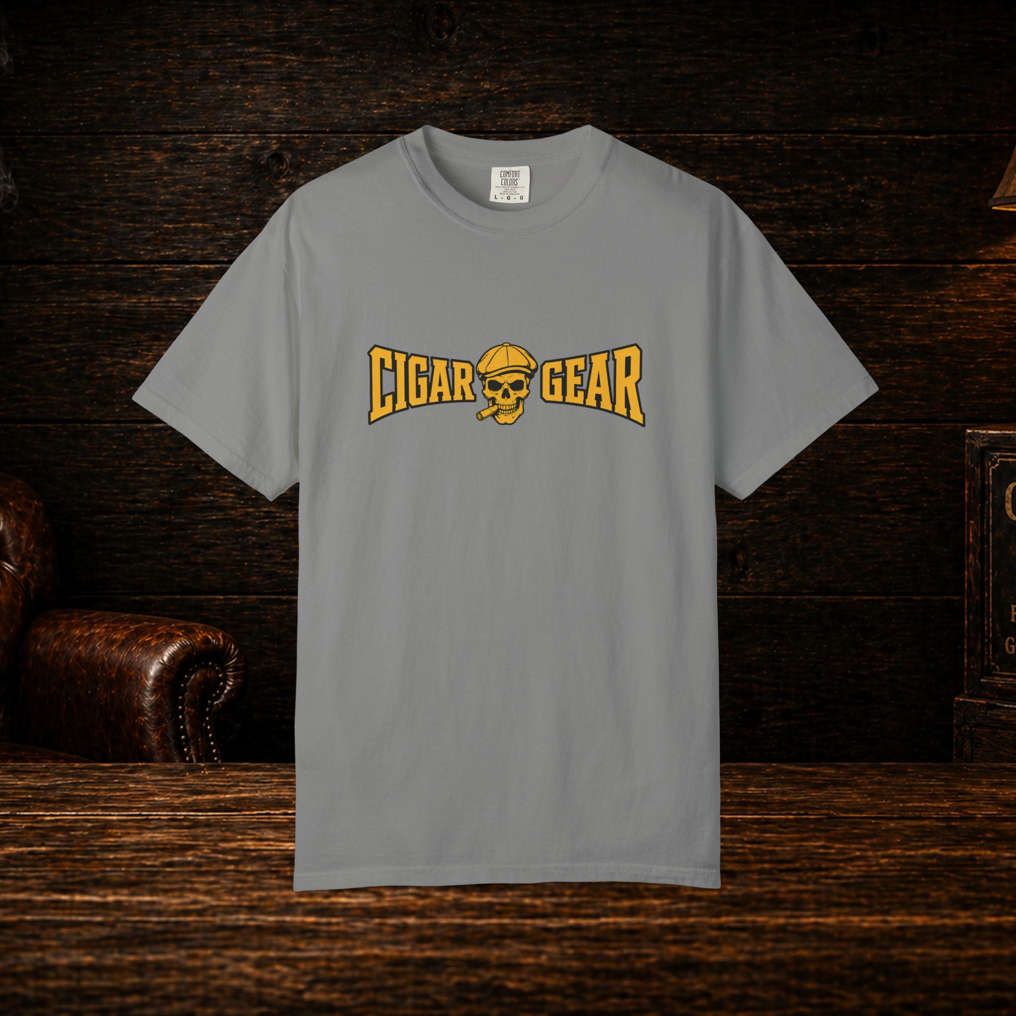 Cigar Gear Vintage Logo Tee