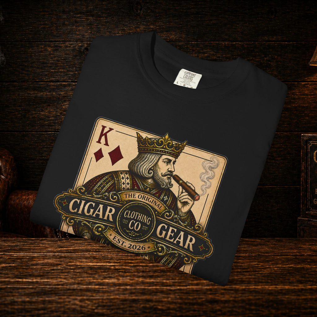 Cigar Gear King of Diamonds Logo T-Shirt | Premium Cigar Lifestyle Apparel