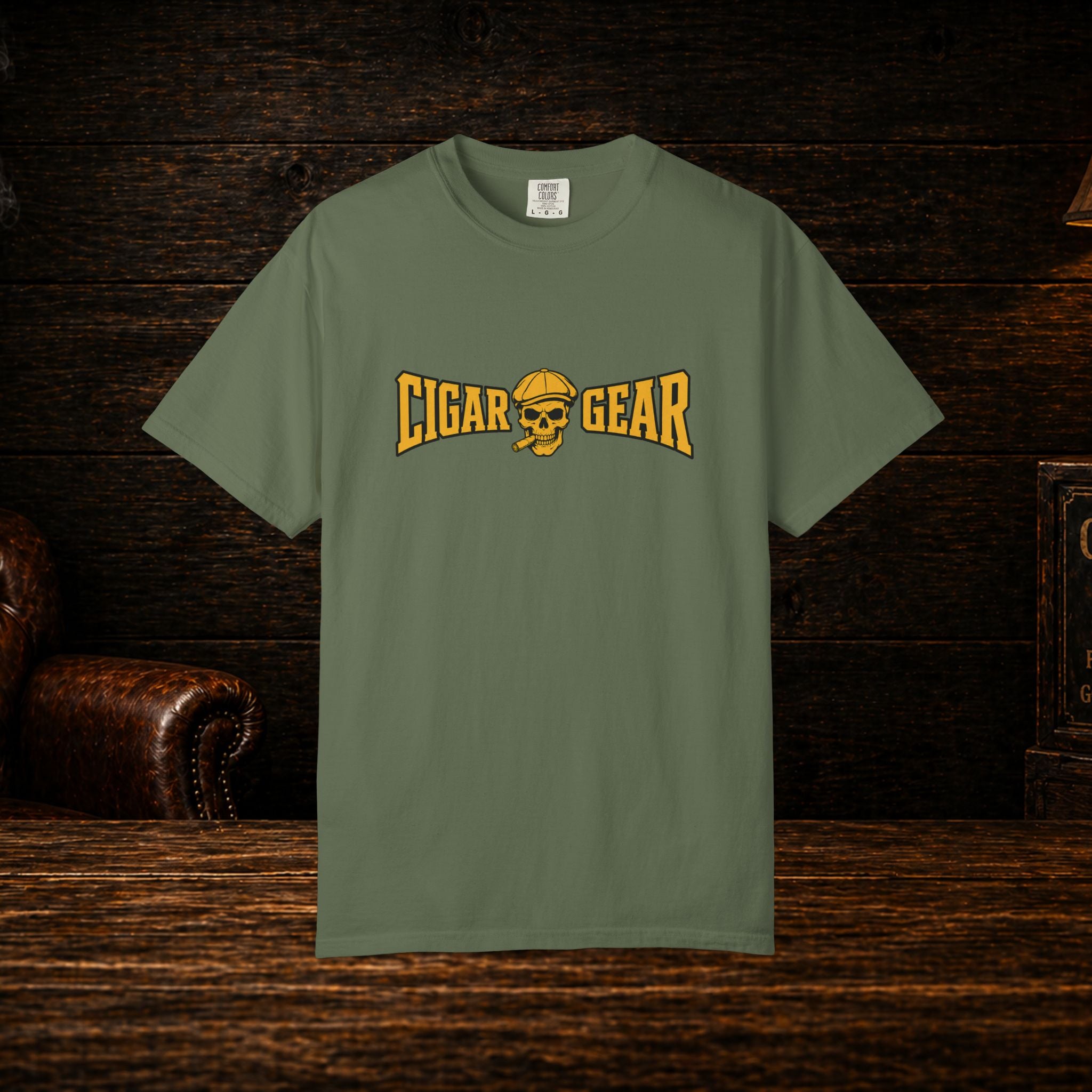 Cigar Gear Vintage Logo Tee