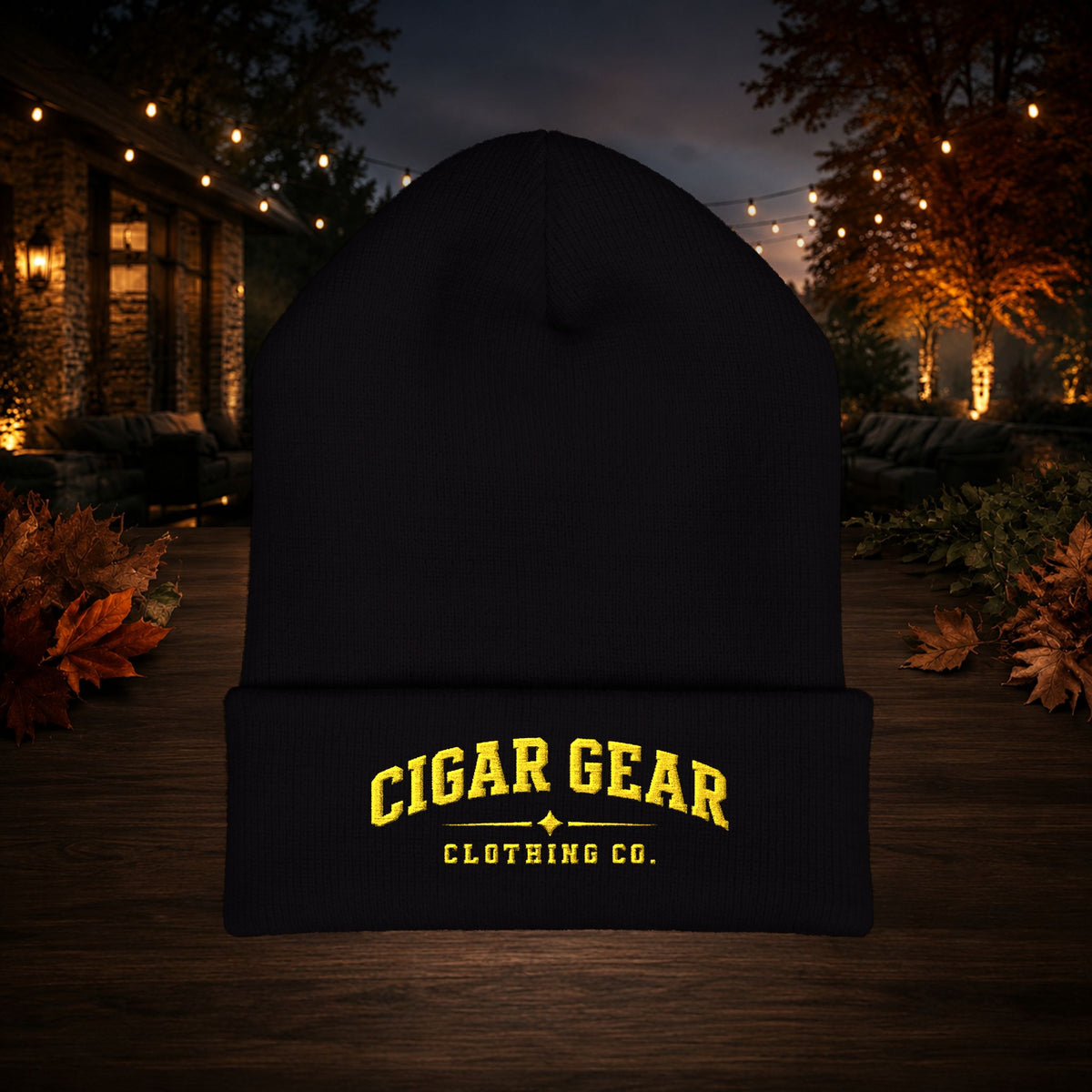 Cigar Gear Signature Embroidered Beanie