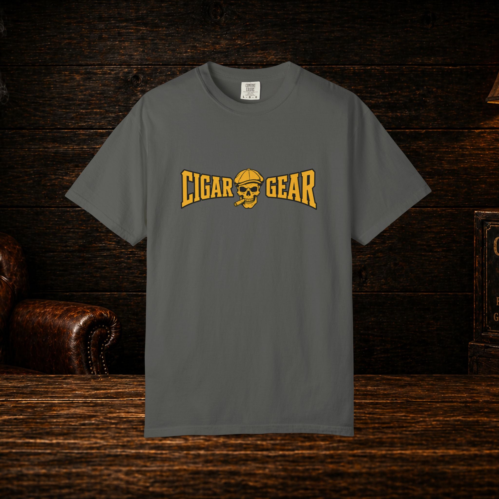 Cigar Gear Vintage Logo Tee